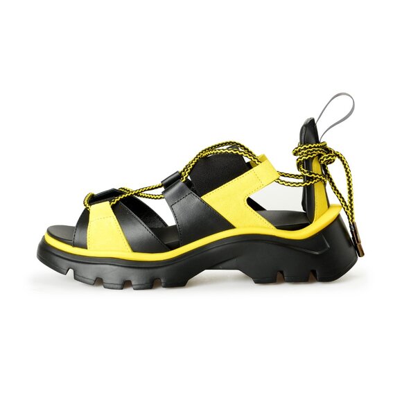 Scuderia Ferrari Women's "FLUID Scuby" Leather Sandals Shoes US 8 IT 38 - Picture 2 of 8